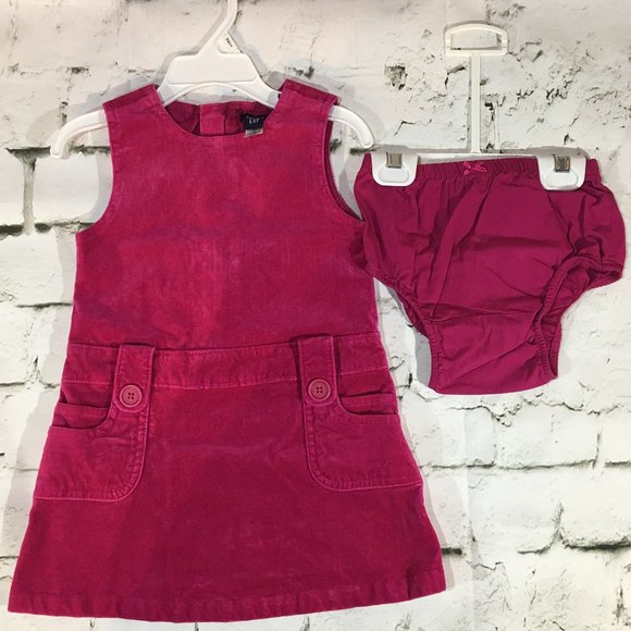 BABY GAP KIDS GIRLS BERRY JUMPER DIAPER COVER - Picture 2 of 7